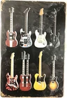TIN SIGN new Guitars stringed musical instrument band rock roll jazz  music C64