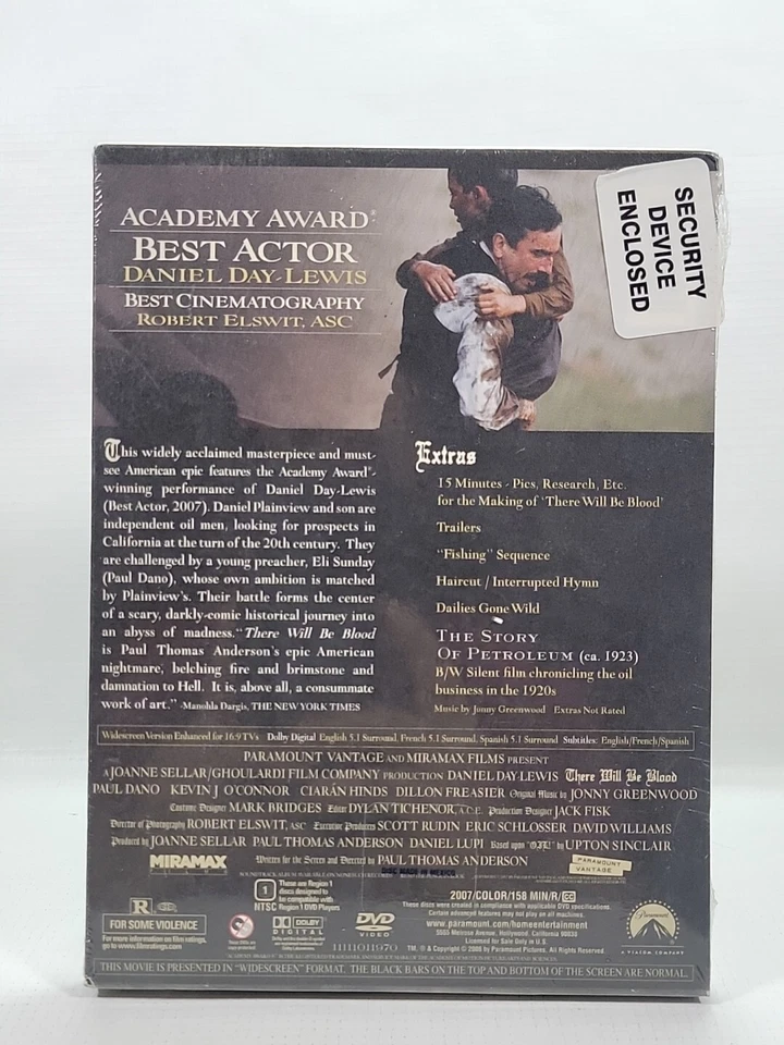Paramount Picture There Will Be Blood New Region 1 DVD 2 Disc Collectors Edition - Image 2 of 4