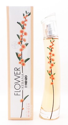 FLOWER IKEBANA by Kenzo 2.5 oz. Eau de Parfum MIMOSA Spray New Sealed Box