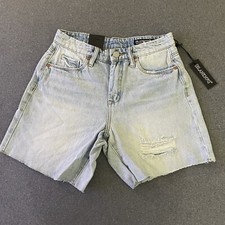 Blanknyc Womens Denim Jean Shorts 25 Cutoff The Warren Distressed NEW Inseam 6"