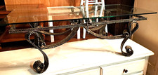 TABLE BASSE EN FER FORGE ANNEE