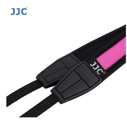 Correa de cuello profesional rosa JJC NS-10 todas las cámaras digitales y videocámaras - Imagen 2 de 4
