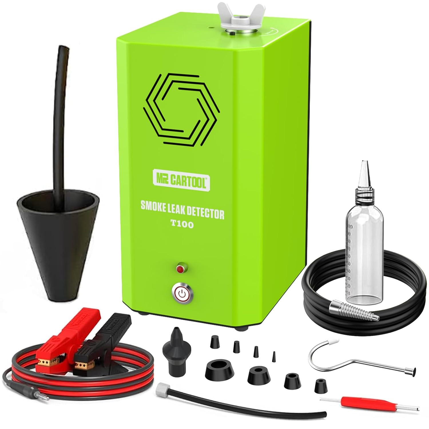 Machine fumée T100 EVAP avec testeur étanchéité 12V haute précision pour voiture
