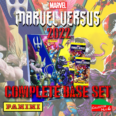 Panini Marvel Versus 2023 Serie Sammelkarten KOMPLETTES BASISSET