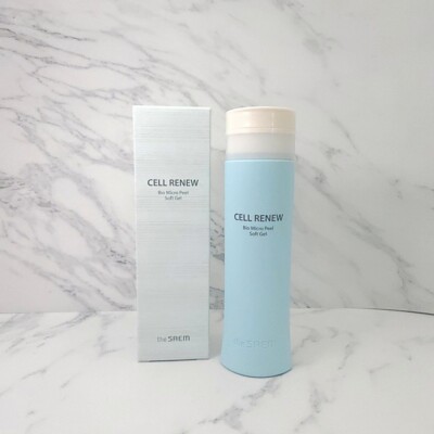 THE SAEM Cell Renew Bio Micro Peel Soft Gel 160ml Peeling Cleansing K-Beauty