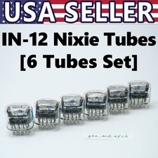 IN-12A Nixie Tubes UNUSED TESTED 6 TUBES SET FAST DELIVERY - USA Seller