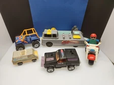 Vintage Toy Car Lot Tonka Kenner Mask Buddy L Atomic Mobile Unit Lot #2