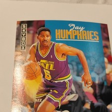 SkyBox 1993 NBA Basketball Card Jay Humphries Utah Jazz #403