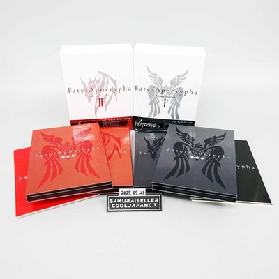 Fate/Apocrypha Blu-ray Disc BOX Limited Edition 1＆2 Set Aniplex Japan Used
