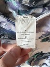 Layer 8 Watercolor Floral High Waist Leggings with Pockets Size M White Purple — photo 4