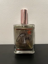 Pink Sky Glow Shimmer Body Oil Coconut Scent NEW SEALED 4 oz Glitter Spray Glass