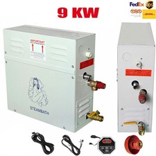 9KW Home Steam Bath Spa Generator with Control 95-131  Fit 10M  350cubic feet 