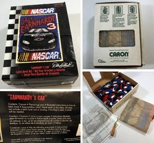 NASCAR Dale Earnhardt 3 Latch Hook Rug Kit Black Car 2000 w/Latch Hook USA