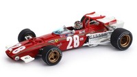 Ferrari 312 B Ignatius Gelenke 1970 #28 4Th Belgium Gp W/ Pilote 1:43 Modell