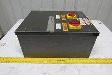 Hoffman A-20C16BLP Electrical Enclosure 20x16x8" Fusible Disconnect Control Box