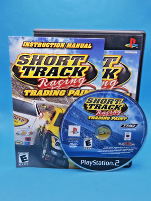 Short Track Racing: Trading Paint (Sony PlayStation 2, 2009) COMPLETE! Gr8 Disc!