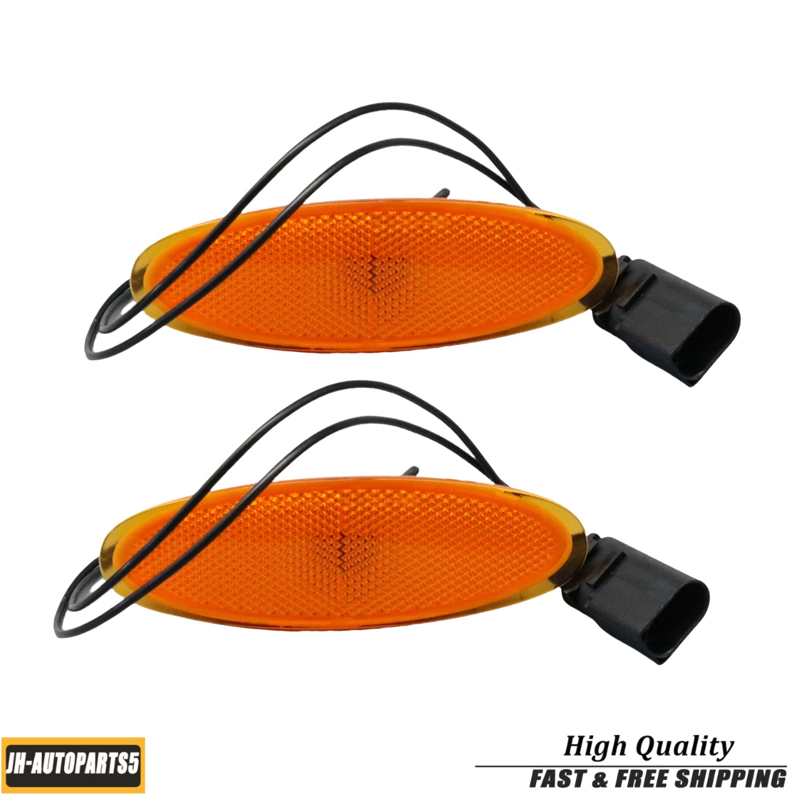 Pair Quality Front Bumper Side Marker Light Lamp for Bentley Gt Gtc Flying Spur