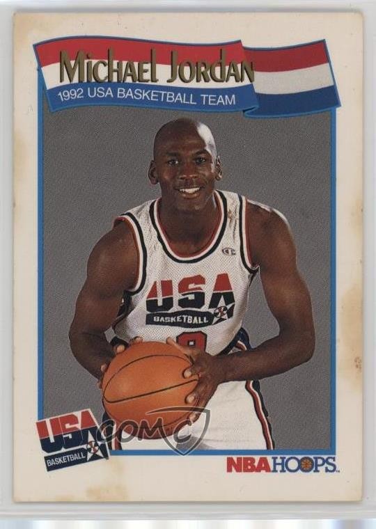 1991-92 NBA Hoops Michael Jordan #579 HOF 05k6