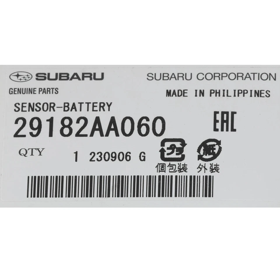 Subaru Forester 2019-2025 cable de batería terminal sensor 29182AA060 genuino Foto 2 de 2
