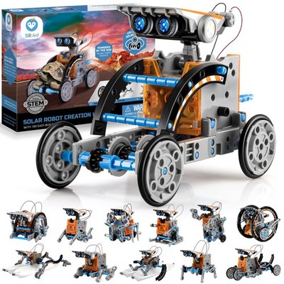 12in1 Solar Robot Building Kit STEM Gift for Boys Aged 813, DIY Science Educa...