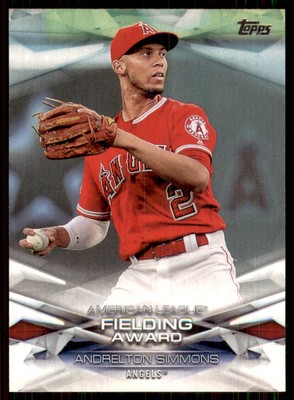 2018 Topps Award #MLBA-20 Andrelton Simmons Los Angeles Angels