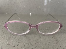 Sferoflex Eyeglasses Frames ONLY Italy 1488 L1104 49-16-130 Full Rim Purple oval