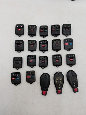 Lot 20- Ford, Lincoln , Dodge Random Key Fobs Keyless Entry