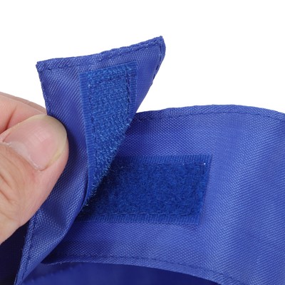 (Blue Pink L) Cat Muzzle Cover Atmungsaktive Nylon Pet Face Mask Zum Wasche CU