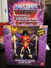 Masters of the Universe Origins Transformers Starscream Armor Scare Glow NEW