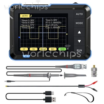 MARKENLOS FNIRSI DSO152 Handheld Small Oscilloscope Type C Portable Digital Oscilloscope