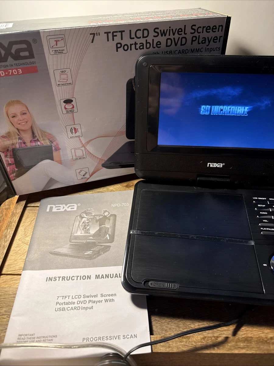 Naxa DVD & Blu-ray Players 5.0-7.9 in Screen for sale | eBay