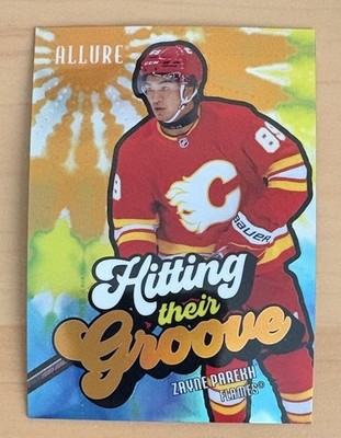 2025-26 Upper Deck Allure Zayne Parekh Hitting Their Groove Orange