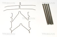 Triscan ZubehöRsatz Scheibenbremsbelag 8105 131659 FüR Toyota Land Cruiser Prado