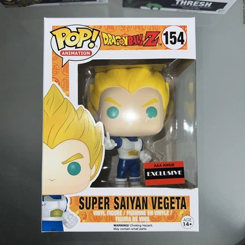 Funko Pop! : Dragon Ball - Vegeta (Super Saiyan) - AAA Anime (Exclusive) #154
