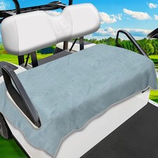Golf Cart Seat Covers, Golf Cart Seat Towel Blanket for All EZGO, Club Cars, Ico