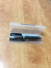 Sherpa Pen Cover BRUSHED METAL GUN Sharpie Marker Cover 5034 w/ Sharpie Fine