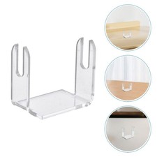 2 Pcs Japanese Fan Base Acrylic Display Holder Chinese Fans Stand