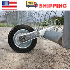 Heavy Duty Gate Wheel 500lbs Support for Swing Gate with 1-5/8" Thru 2" -Prevent