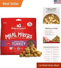 Freeze-Dried Raw Turkey Mixers - 95% Turkey, Organs & Bone - 18oz 84.44 per pound