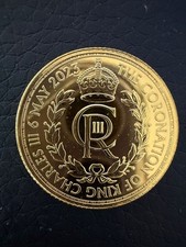 2023 King Charles III Coronation 1/4 oz Gold Coin Royal Mint £25 Crowned BU
