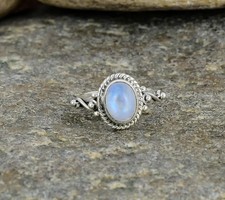 Silver Ring / Moonstone Ring / Designer Ring / Women's Rings Jewellery All Size