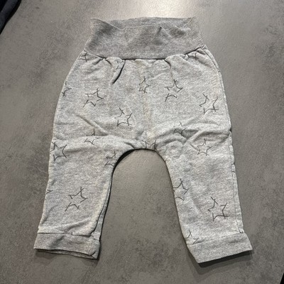 Hose Bellybutton Gr. 80 Grau Sterne Kinder Pumphose