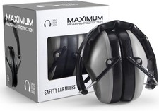 Compact 34 dB NRR Noise-Canceling Earmuffs for Kids  Adults   Trusted Quality