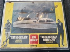 FROM RUSSIA WITH LOVE ORIGINAL  1968  JAMES BOND LOBBY CARD  11 X 14 ''