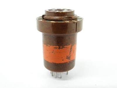 Vector T9N U-105/U 9-Pin 12AX7 12AU7 ECC83 Tube Test Socket Adapter (very nice)