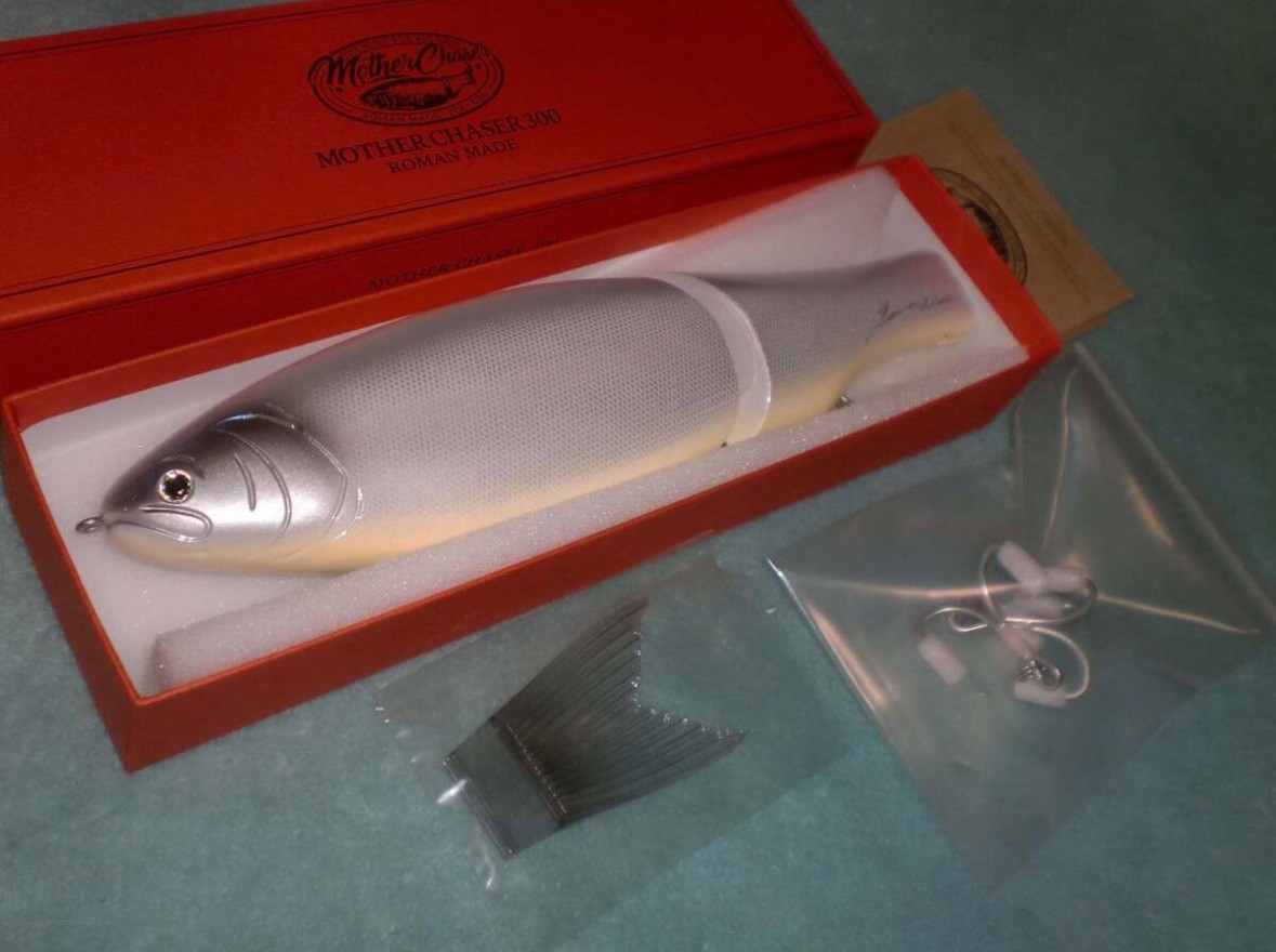 Roman Made MOTHER CHASER 300 White Snake Lure Free shipping - Image 3