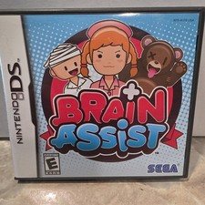 Brain Assist (Nintendo DS, 2008) Game CIB Complete Tested Retro Authentic