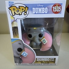 Funko Pop! Figura coleccionable Dumbo con bandera #1535 Disney Dumbo