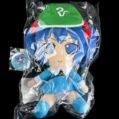 Gift Touhou Project Kawashiro Nitori Series 52 FumoFumo FUMO Plush New w/ Badge