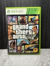 Grand Theft Auto Five Game GTA 5 Xbox 360 Both Discs Complete W/Manual And Map